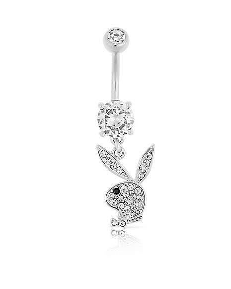 Playboy bunny top belly jewelry